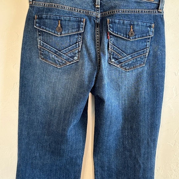 Levi’s Perfect Waist Boot Cut 525 Jeans Medium Wash Sz 10 Womens - Picture 9 of 12